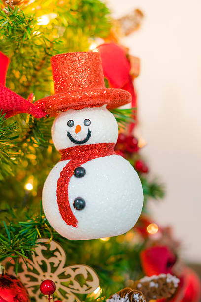 istock Close-up of Christmas decorations 636254996