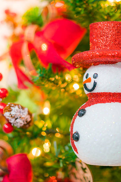 istock Close-up of Christmas decorations 636255016