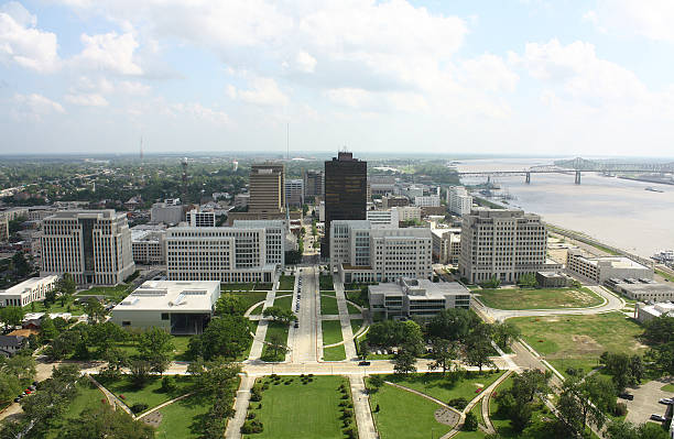 istock Baton rouge from Louisiana state capitol,Louisiana 636257522