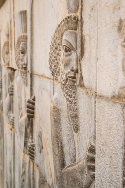 istock Bas-relief at the Apadana, Persepolis, Iran 636259880