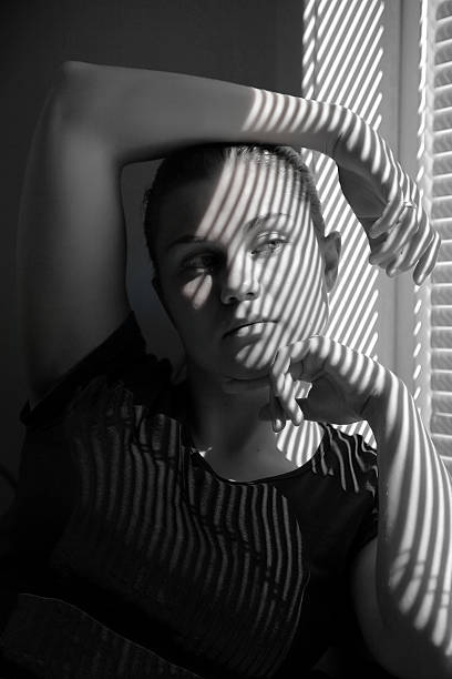 istock Girl with shadows 636262150