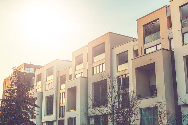 istock beautiful and modern row houses at berlin 636262830