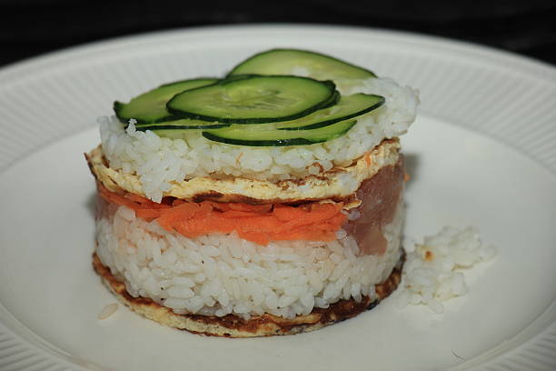 istock Japanese pressed sushi, Oshizushi 636263616