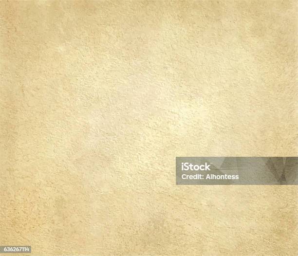 Old Paper Background Stock Illustration - Download Image Now - Parchment, Backgrounds, Textured