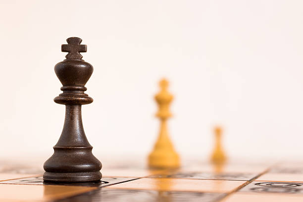 istock Chess photographed on a chessboard 636267394