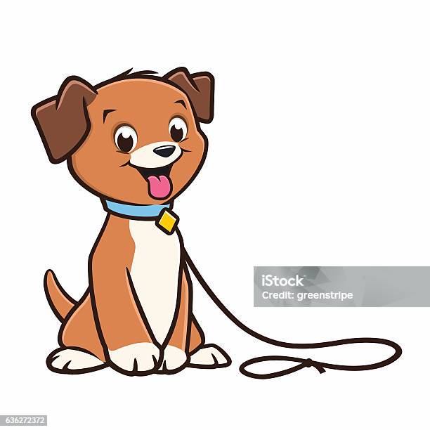Cartoon Dog Puppy Stock Illustration - Download Image Now - Dog, Cartoon, Clip Art