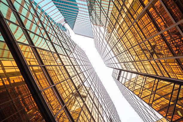 istock low angle view of business buildings 636279208