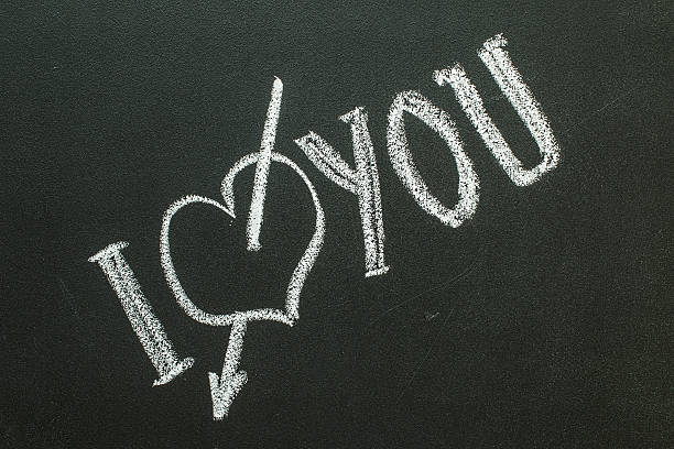 istock I Love You  text written on chalkboard 636285744