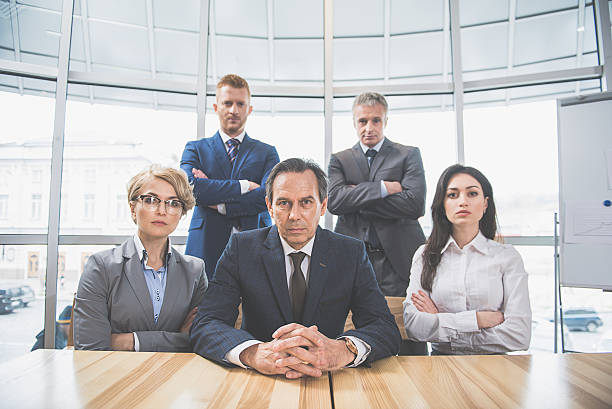 istock Business people are listening attentively 636289982