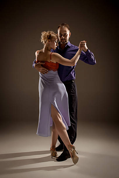 istock The man and the woman dancing argentinian tango 636290374