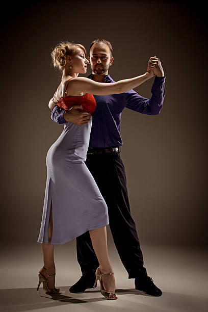 istock The man and the woman dancing argentinian tango 636290470