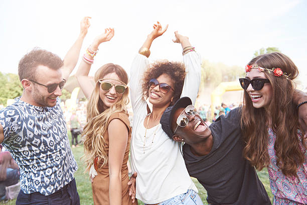 istock Friends dancing to their favorite song 636296736