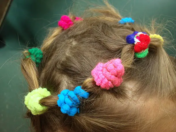 Photo of children's hair