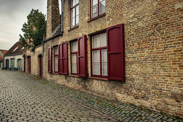 istock Street in Bruges, Belgium 636301256