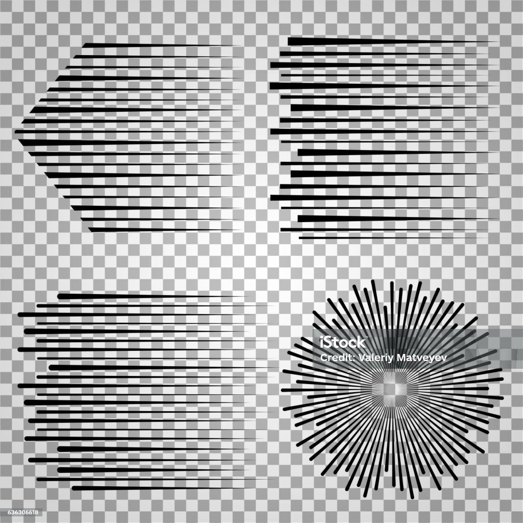 Fast Moving Drawing Vector Speed Lines Sketch Force And Motion Fast Stock Illustration ...