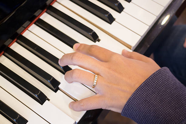 istock Piano player play the music 636306680
