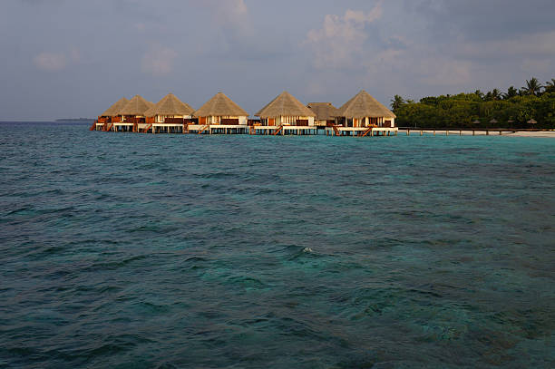 istock Water Bungalows in Luxury Resort 636307384