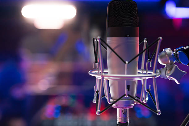istock DJ equipment at night club 636307994