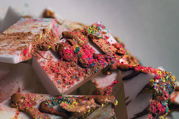 istock mixed cosmetics on sponges, pile, color 636316892