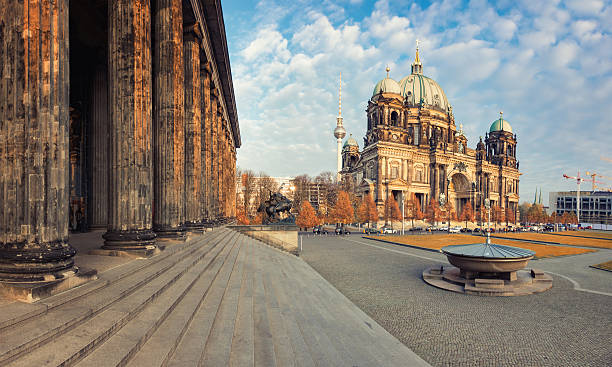 istock Berlin Cathedral, or Berliner Dom in Autumn 636331156