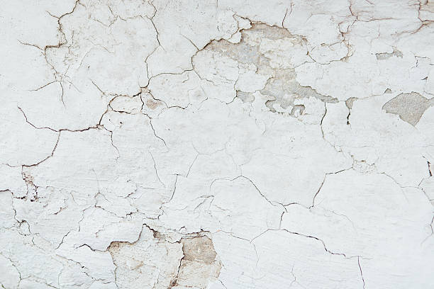 istock texture Close Up statue of Chipped White peeling paint, covered 636340918