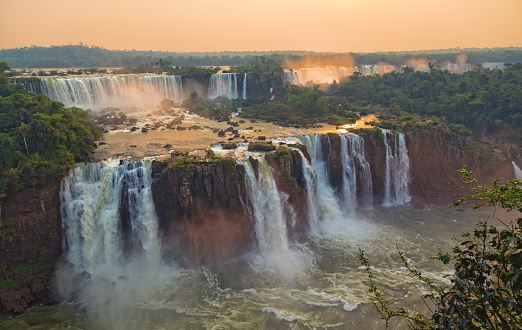 Brasilian side of Iguacu Falls