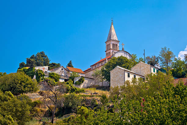 istock Nerezisca village landmarks on Brac island 636345934