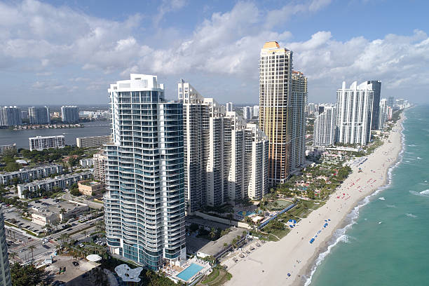 istock Aerial image Sunny Isles Beach FL 636347440
