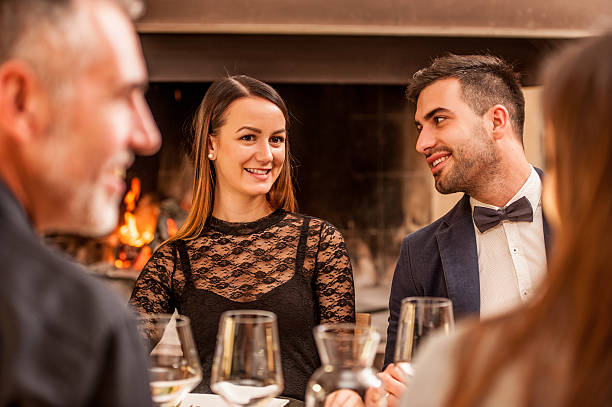 istock Celebrating with Friends in a Restaurant 636350114