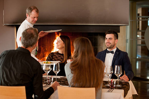 istock Serving a Starter in a Fancy Restaurant 636350214