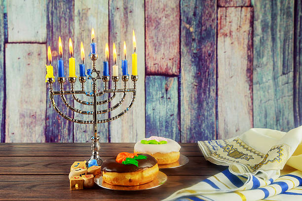 istock Image of jewish holiday Hanukkah 636352348