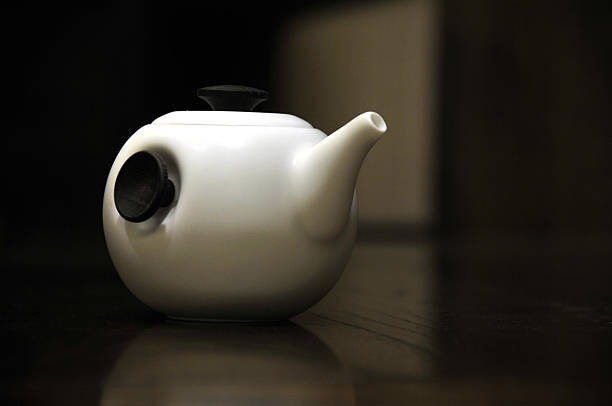 istock Traditional Chinese Tea Pot Set 636358784
