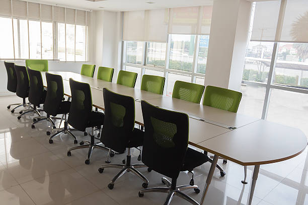 istock Business meeting room in office . 636369222