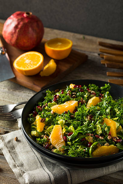 istock Raw Healthy Kale Winter Salad 636369980