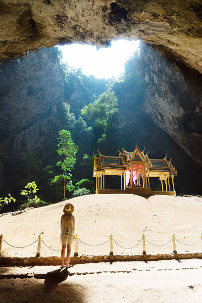 phraya nakhon cave in thailand - phraya nakhon cave imagens e fotografias de stock