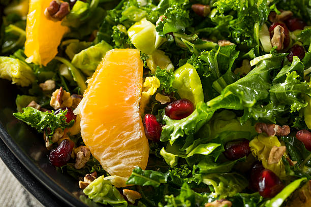 istock Raw Healthy Kale Winter Salad 636370236