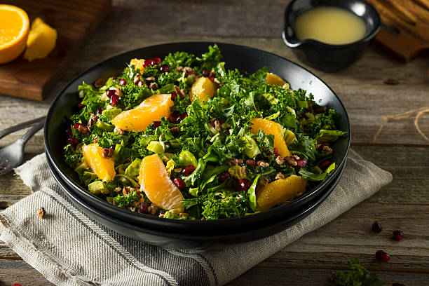 istock Raw Healthy Kale Winter Salad 636370394