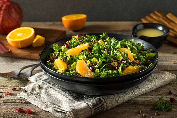 istock Raw Healthy Kale Winter Salad 636370504