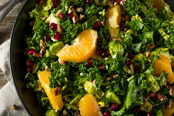 istock Raw Healthy Kale Winter Salad 636370666