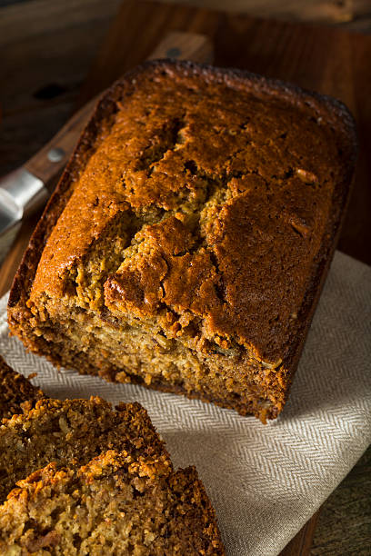 istock Homemade Sweet Persimmon and Nut Bread 636371564