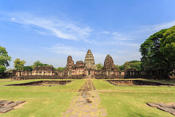 istock Phimai Historical park in Nakhon Ratchasima, Thailand. 636372094