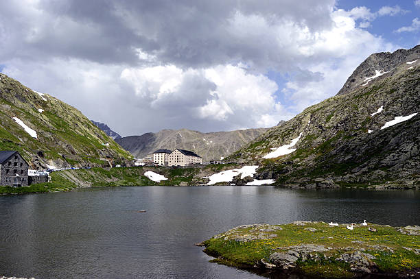 istock Col du grand st bernard 636373020