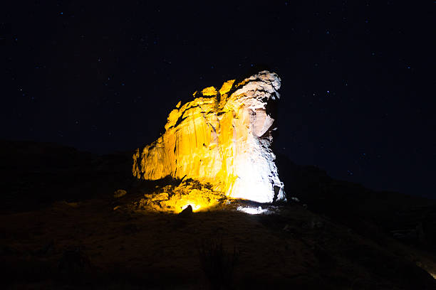 istock Brandwag Buttress night view, South Africa 636378528