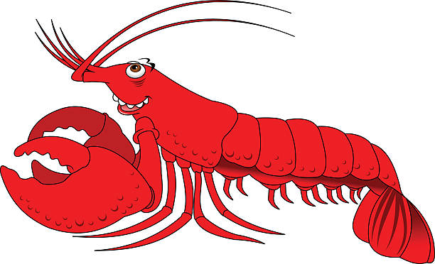 lobster vector art illustration