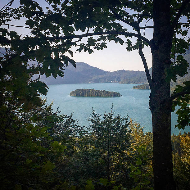 panorama na alpy bawarskie - wanderurlaub zdjęcia i obrazy z banku zdjęć