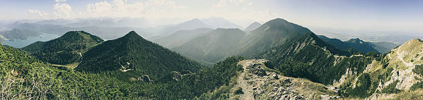 istock Panorama view over the Bavarian Alps 636391440
