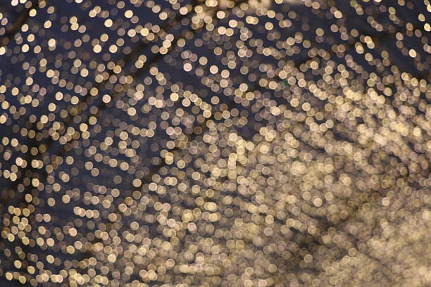 istock Defocused the night light blurred background decorate 636399440