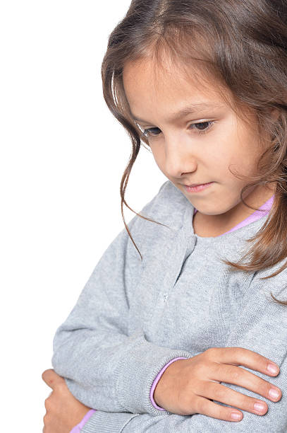 istock Pensive little girl 636401786