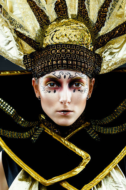 istock Carnival Masked woman 636409630