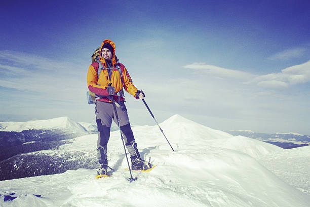 istock Winter hiking in the mountains . 636411440